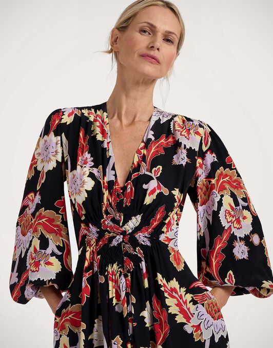 Long Camerino Dress La DoubleJ: Lark Black Long Camerino Dress La DoubleJ: Lark Black DRE0720CRE002