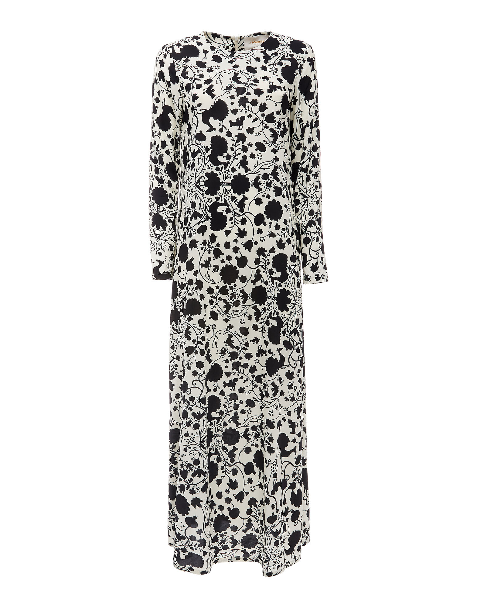 Long Sleeve Swing Dress La DoubleJ: Himzes Long Sleeve Swing Dress LaDoubleJ: Himzes DRE0184VIS001