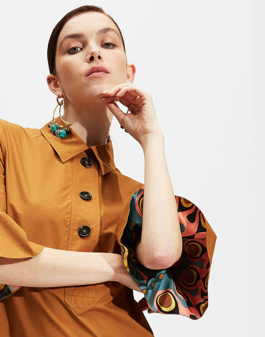 Artemis Dress La DoubleJ: Solid Camel Artemis Dress LaDoubleJ: Solid Camel DRE0201COT015