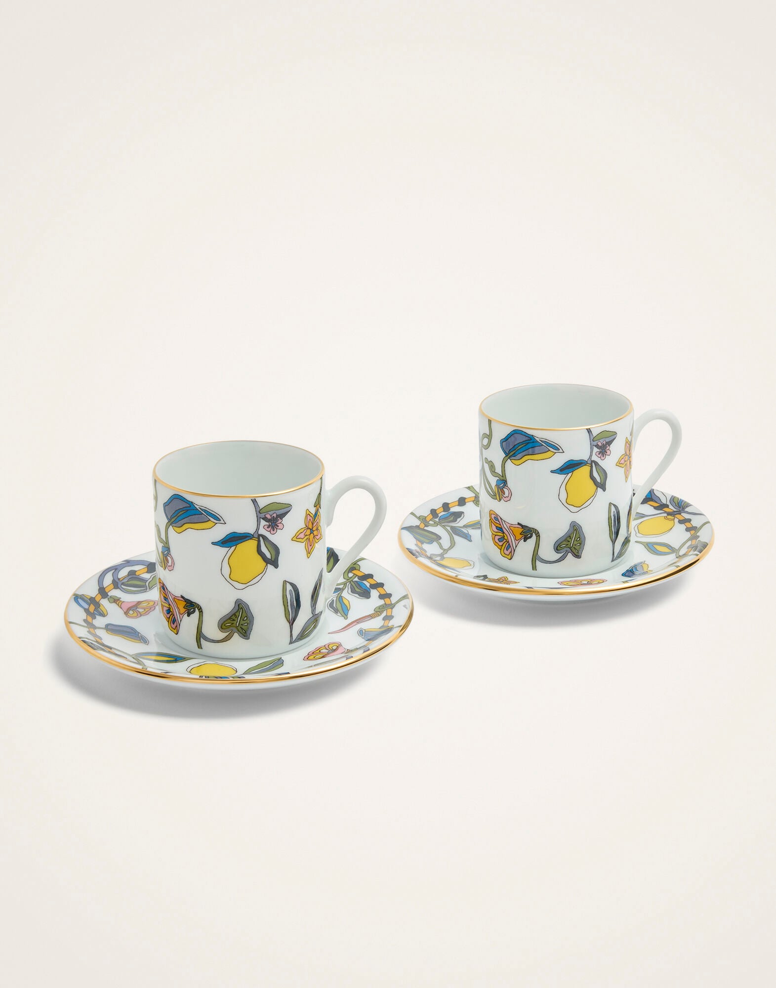 Impero Espresso Cup Set Of 2 La DoubleJ: Borboni White Impero Espresso Cup Set Of 2 La DoubleJ: Borboni White CUP0011CER001