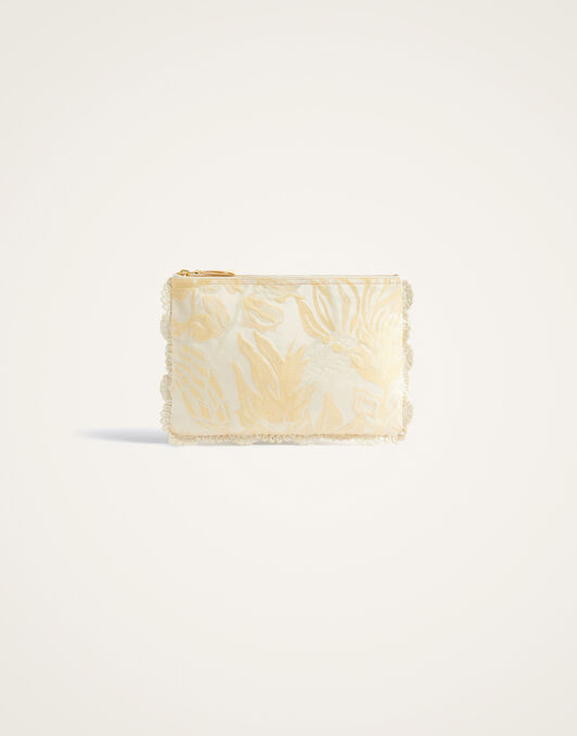 Hand Pochette La DoubleJ: Iris Yellow BAG0074JCQ109