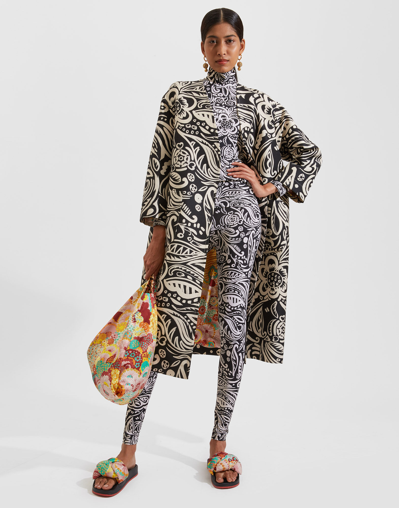 Topper Coat La DoubleJ: Giga Fauve Topper Coat La DoubleJ: Giga Fauve ed27_look_14