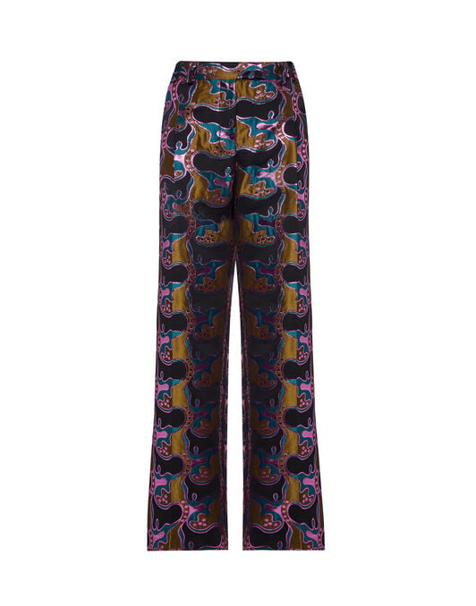 Loose Pants La DoubleJ: Spritz Blue Petrol Loose Pants La DoubleJ: Spritz Blue Petrol TRO0113JCQ076