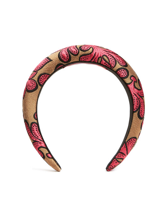 Medici Headband La DoubleJ: Herald Fuchsia Medici Headband La DoubleJ: Herald Fuchsia HEB0017JCQ094