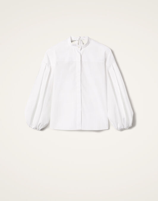 Share Your Screen Shirt La DoubleJ: Solid White Share Your Screen Shirt La DoubleJ: Solid White SHI0117COT043