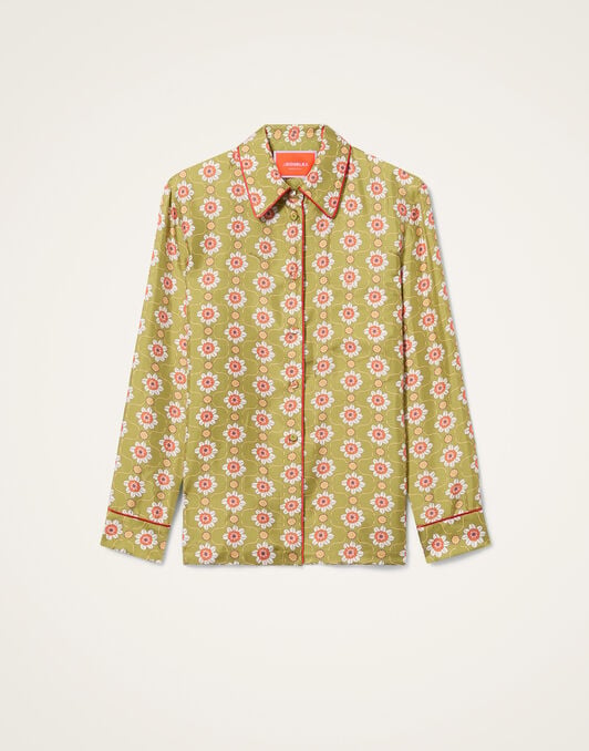 Boy Shirt La DoubleJ: Ambrosia Green Boy Shirt La DoubleJ: Ambrosia Green SHI0001SIL001