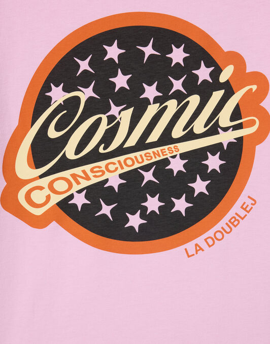 High Tee Shirt La DoubleJ: Solid Lilac High Tee Shirt La DoubleJ: Solid Lilac TSH0069JER079