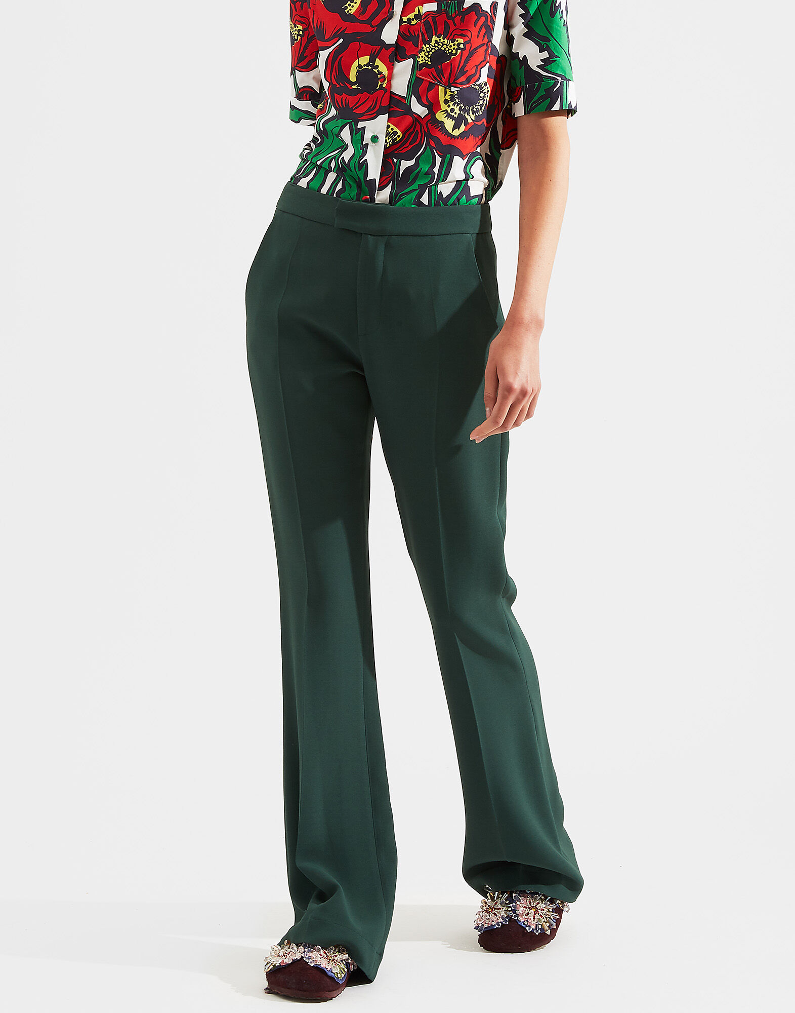 Saturday Night Pants La DoubleJ: Solid Green Saturday Night Pants LaDoubleJ: Solid Green TRO0030CAD001