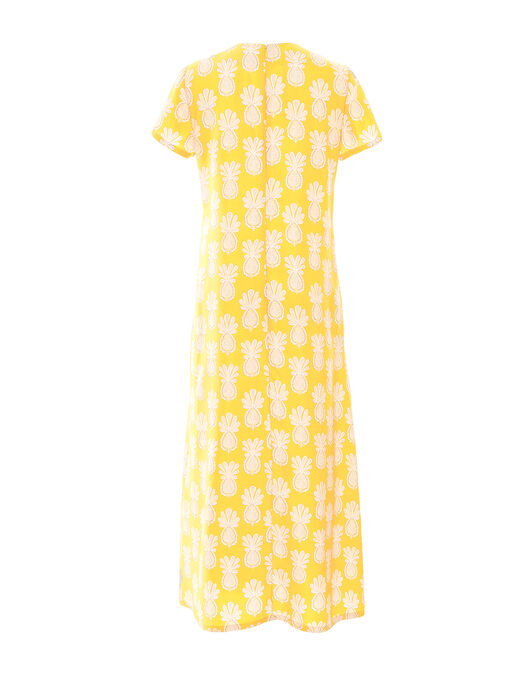 Swing Dress La DoubleJ: Pineapple Sunflower DRE0001SIL001