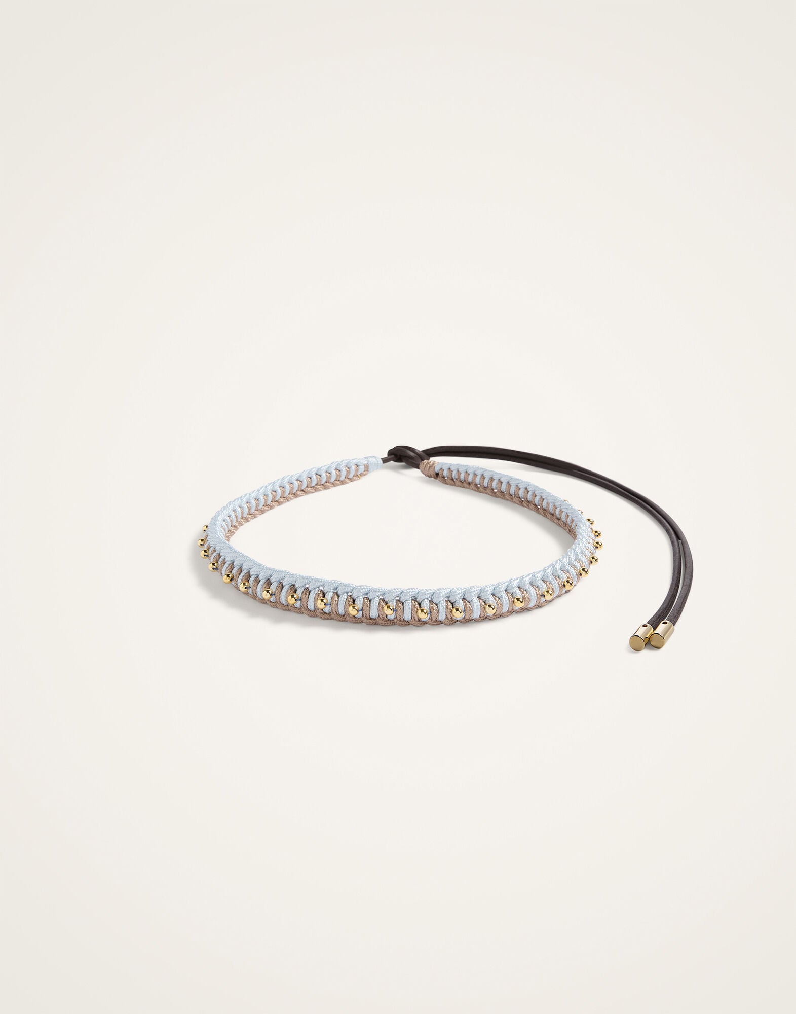 Better Together Belt La DoubleJ: Bicolor Light Beige & Light Blue Better Together Belt La DoubleJ: Bicolor Light Beige & Light Blue BEL0011ROP001