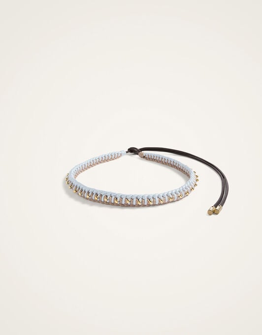 Better Together Belt La DoubleJ: Bicolor Light Beige & Light Blue Better Together Belt La DoubleJ: Bicolor Light Beige & Light Blue BEL0011ROP001