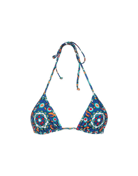Triangle Bikini Top LaDoubleJ: Kaleidoscope Bluette SWI0003LYC001