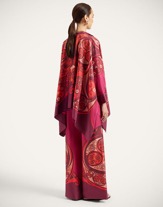 Palazzo Pants La DoubleJ: Alchemy Placée Dark Red Palazzo Pants La DoubleJ: Alchemy Placée Dark Red TRO0026SIL001