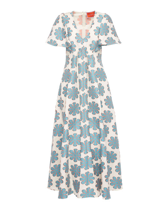 Proper Dress La DoubleJ: Daisy Turquoise Proper Dress La DoubleJ: Daisy Turquoise DRE0332JAC028