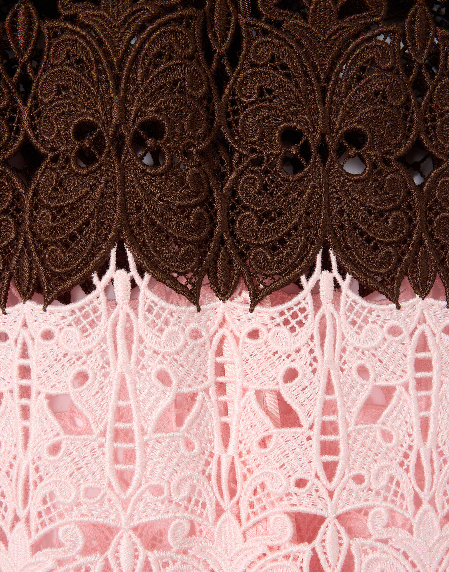 Lacey Make An Exit Top La DoubleJ: Color Block Chocolate & Pink Lacey Make An Exit Top La DoubleJ: Color Block Chocolate & Pink TOP0216LAC014