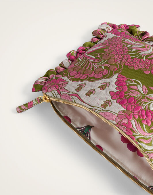 Hand Pochette La DoubleJ: Tulip Green BAG0059JCQ134
