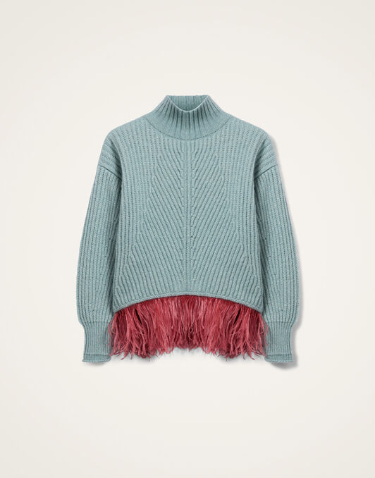 High Kick Sweater La DoubleJ: Powder Blue PUL0174KNI098