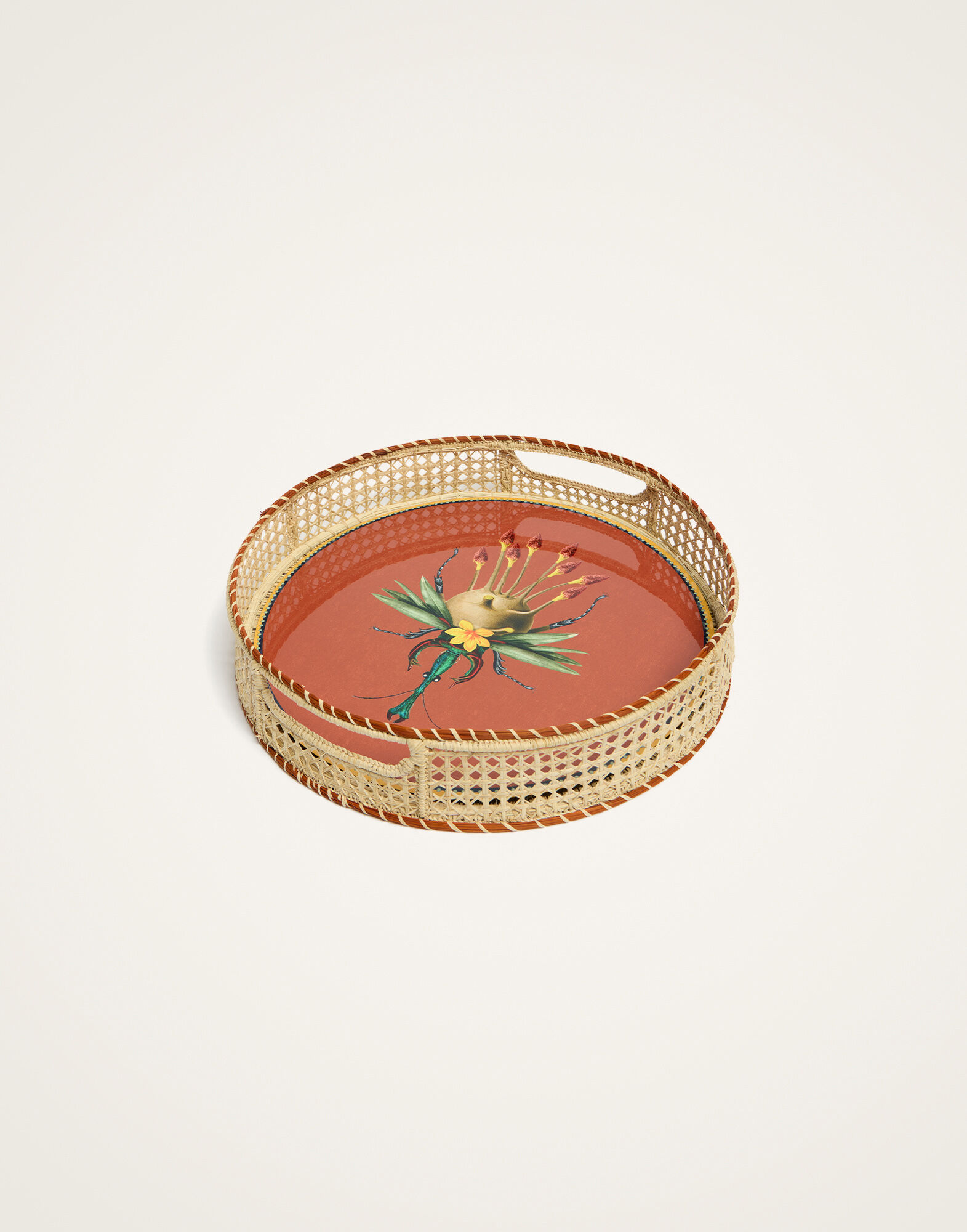 Disk Placemat La DoubleJ: Leafbug Brick Disk Placemat La DoubleJ: Leafbug Brick PMT0016CRK001