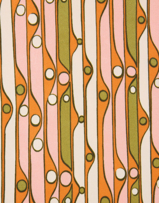Sleeveless Stretch Polo La DoubleJ: Smarties Orange Sleeveless Stretch Polo La DoubleJ: Smarties Orange TOP0208JER082