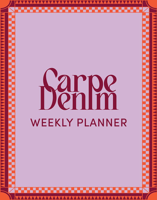 Carpe Denim Joy Journal Gift La DoubleJ:  STA0001GWP001
