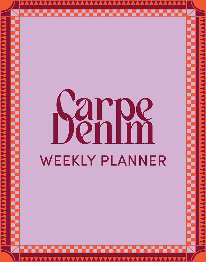 Carpe Denim Joy Journal Gift La DoubleJ:  STA0001GWP001