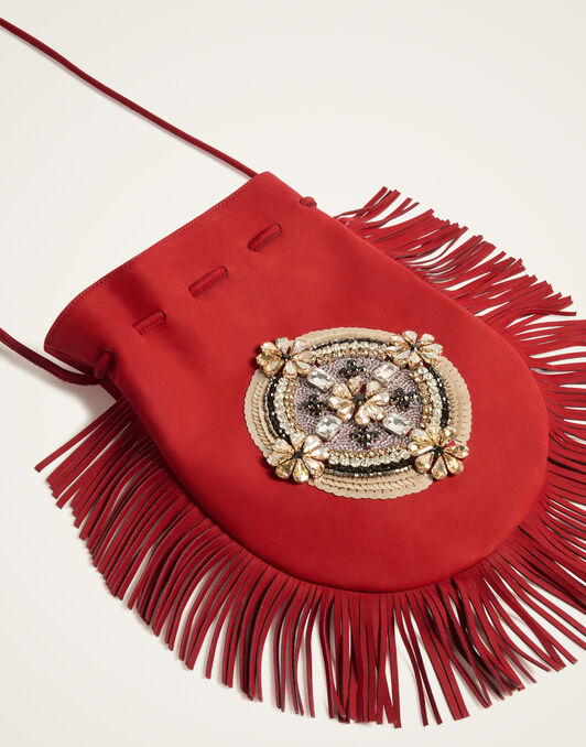 Big Power Pouch La DoubleJ: Solid Red Big Power Pouch La DoubleJ: Solid Red BAG0088LEA016