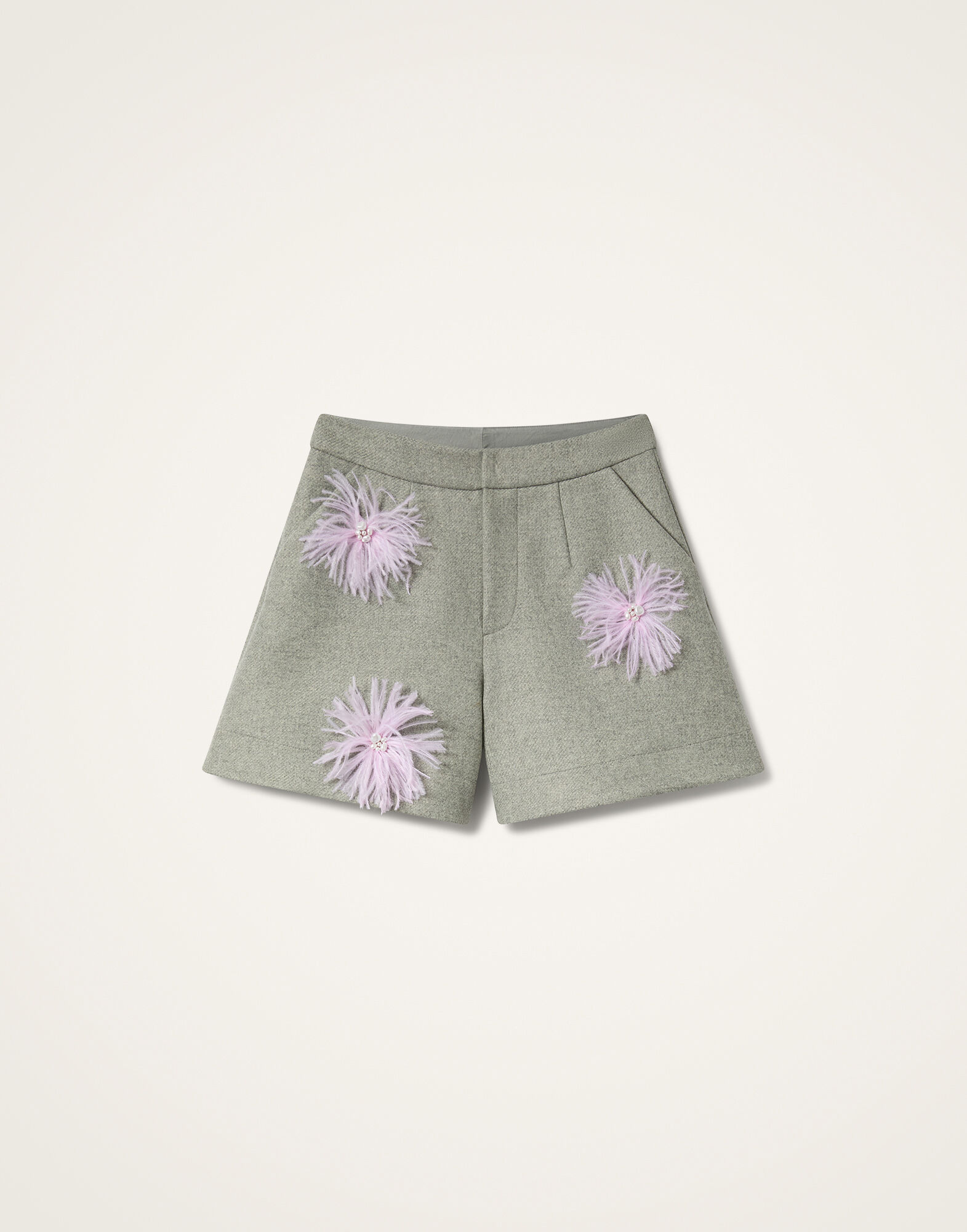 Good Butt Shorts La DoubleJ: Solid Grey Good Butt Shorts La DoubleJ: Solid Grey TRO0218WOL039