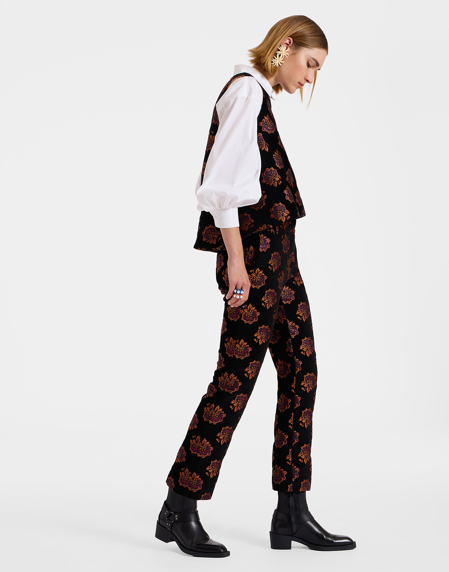 24/7 Pants La DoubleJ: Rosette Black TRO0069JCQ086