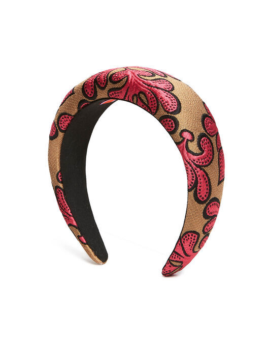 Medici Headband La DoubleJ: Herald Fuchsia Medici Headband La DoubleJ: Herald Fuchsia HEB0017JCQ094