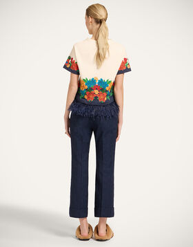 Hendrix Pants La DoubleJ: Solid Midnight Blue TRO0014COT005