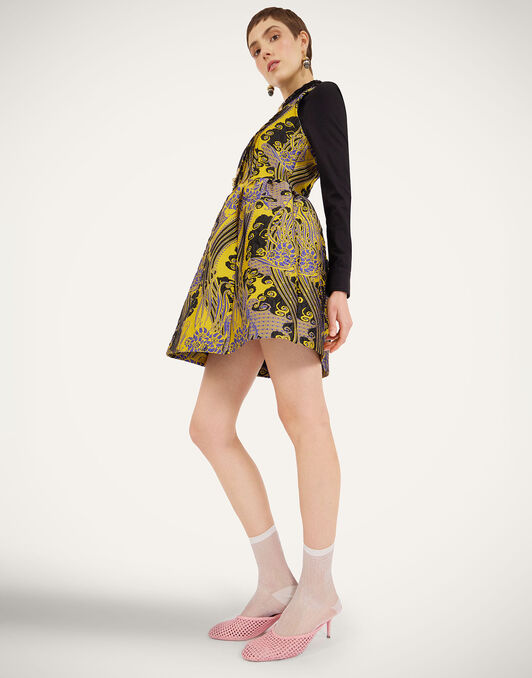 Pirhouette Mini Dress La DoubleJ: Atlantis Yellow Pirhouette Mini Dress La DoubleJ: Atlantis Yellow DRE0986JCQ127