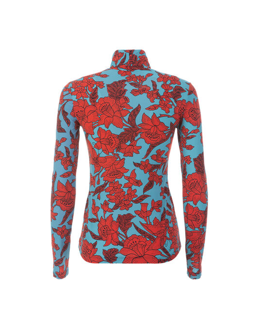 Turtleneck La DoubleJ: Lilium Turchese Turtleneck La DoubleJ: Lilium Turchese SHI0030JER005
