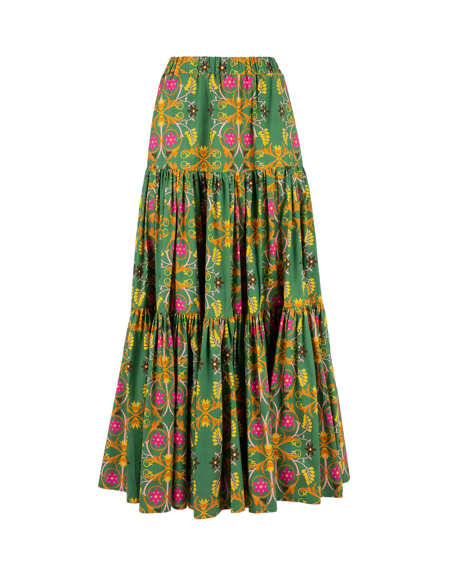 Big Skirt La DoubleJ: Stella Alpina Verde Big Skirt LaDoubleJ: Stella Alpina Verde SKI0001COT001