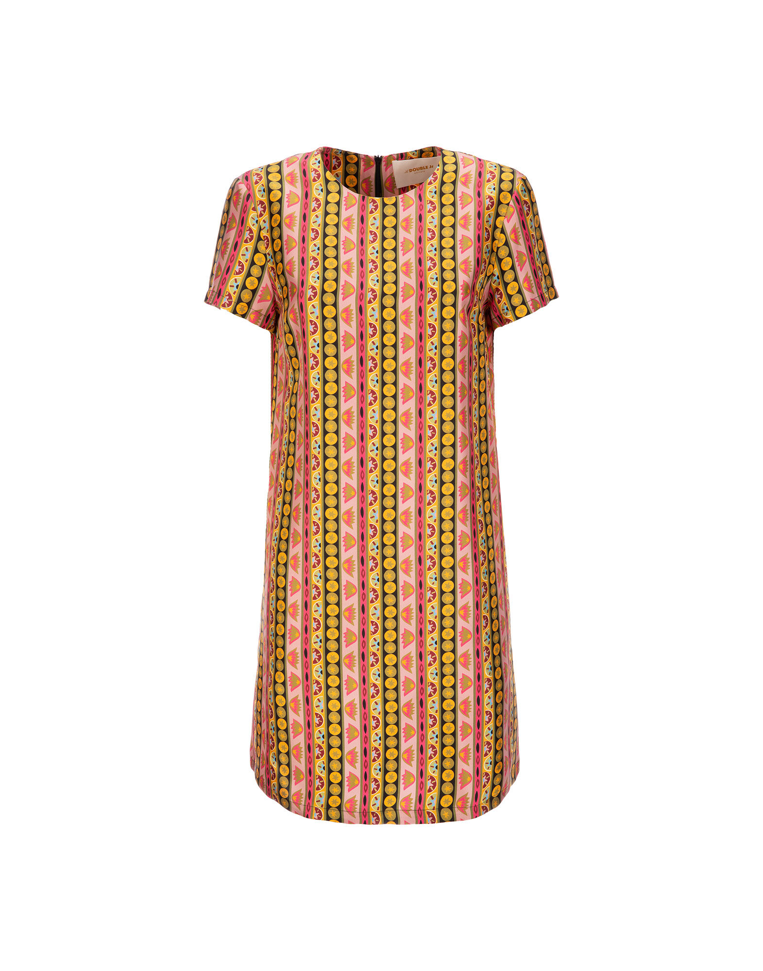 Mini Swing Dress La DoubleJ: Nastri Mini Swing Dress LaDoubleJ: Nastri DRE0963SIL006