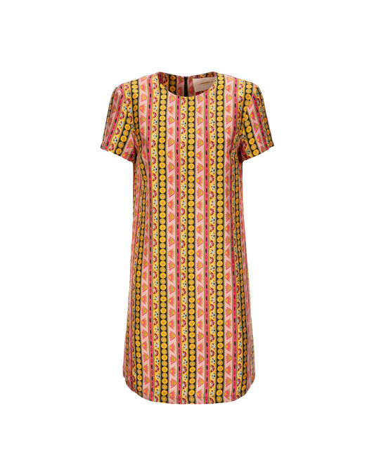 Mini Swing Dress La DoubleJ: Nastri Mini Swing Dress LaDoubleJ: Nastri DRE0963SIL006