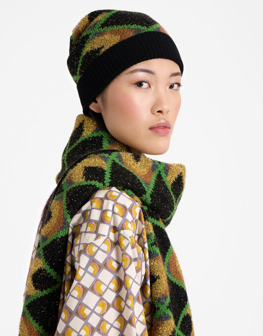 Half-Light Hat La DoubleJ: Half-Light Black HAT0032KNI132