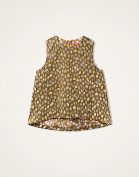 La Scala Top La DoubleJ: Spots Caramel TOP0016JCQ155