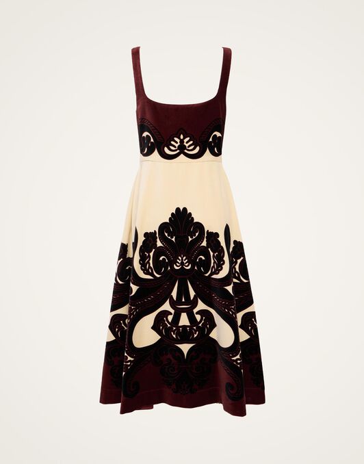 Ella Midi Dress La DoubleJ: Corsini Placée Cream DRE0765COT060