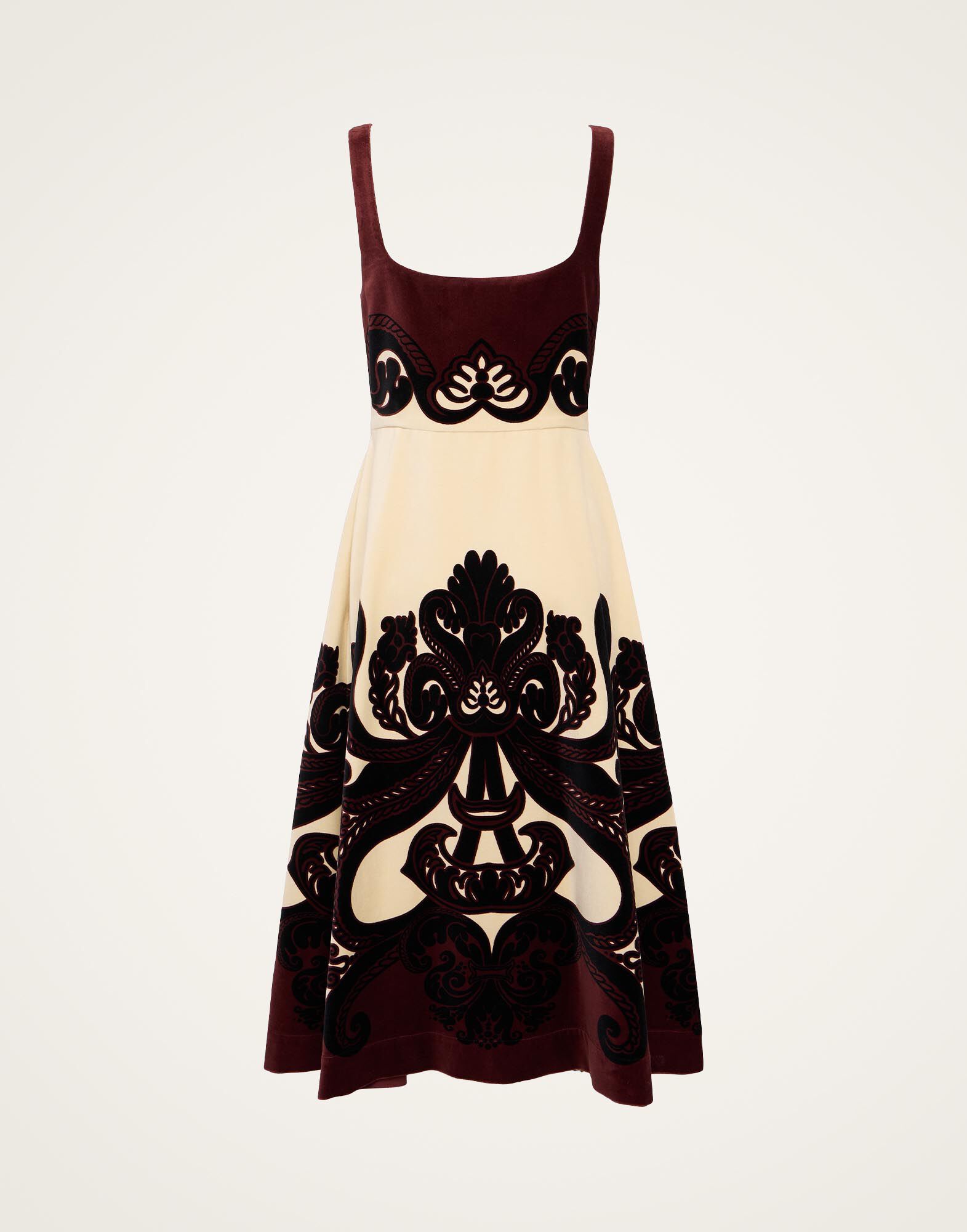 Ella Midi Dress La DoubleJ: Corsini Placée Cream DRE0765COT060