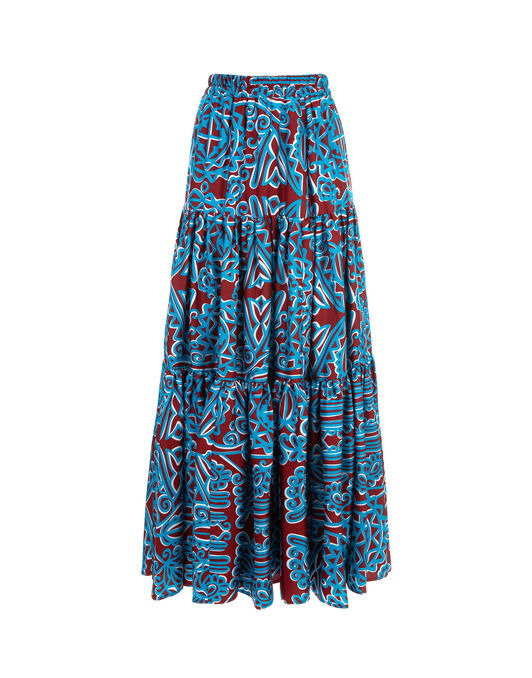 Big Skirt LaDoubleJ: Parnaveg Turchese SKI0001COT020