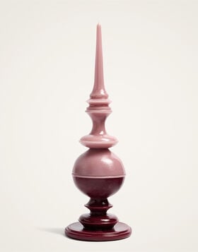 Small Space Station Candle La DoubleJ: Bicolor Antique Pink Small Space Station Candle La DoubleJ: Bicolor Antique Pink CAN0020WAX001