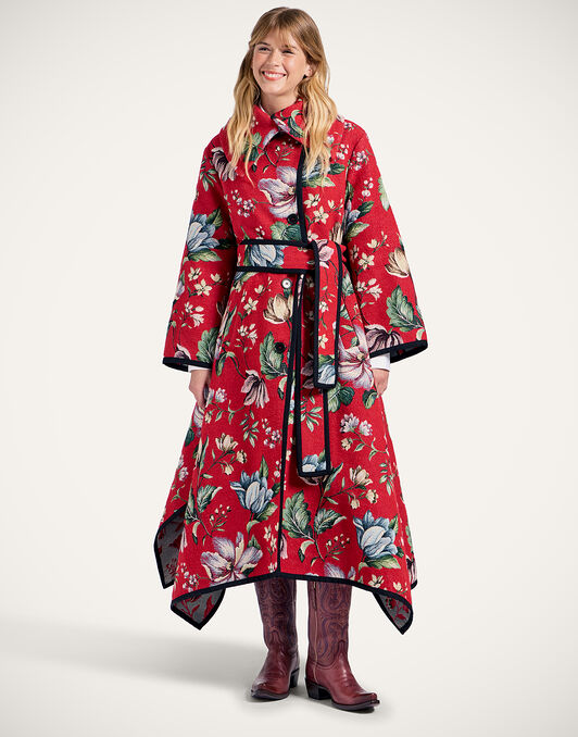 In My Power Coat La DoubleJ: Honolulu Red In My Power Coat La DoubleJ: Honolulu Red JAC0143JCQ117