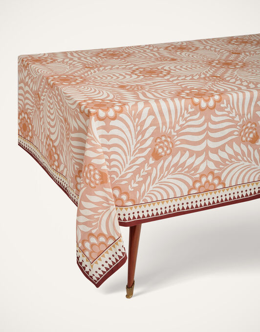 Large Tablecloth La DoubleJ: Tudor Pink Large Tablecloth La DoubleJ: Tudor Pink TBC0003LIN001