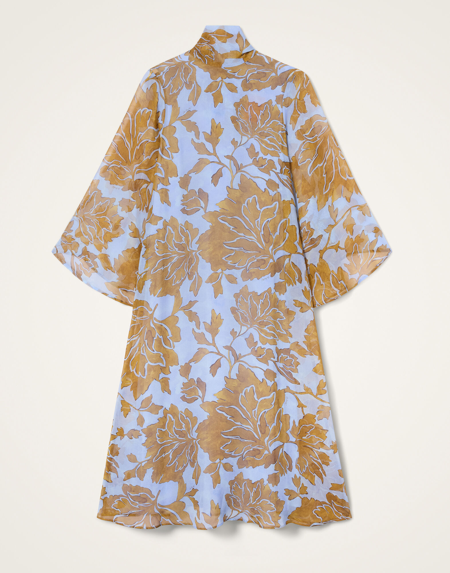 Magnifico Midi Dress La DoubleJ: Tangle Light Blue Magnifico Midi Dress La DoubleJ: Tangle Light Blue DRE0702DBG001