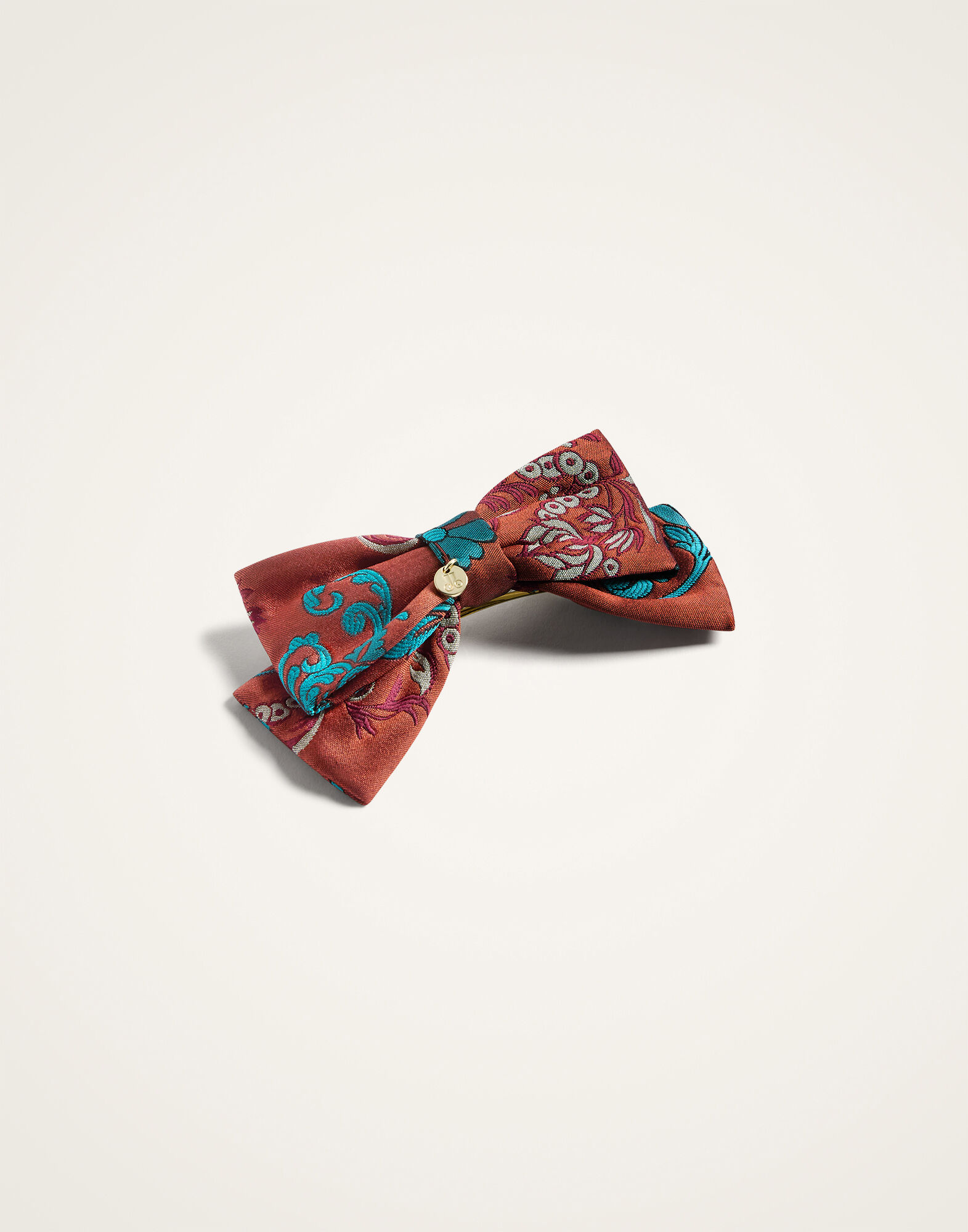 Bow Hair Clip La DoubleJ: Wispy Rust CLI0007JCQ158