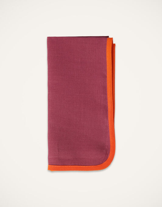 Large Napkins Set Of 4 La DoubleJ: Rainbow Mixed Large Napkins Set Of 4 La DoubleJ: Rainbow Mixed NAP0012LIN006