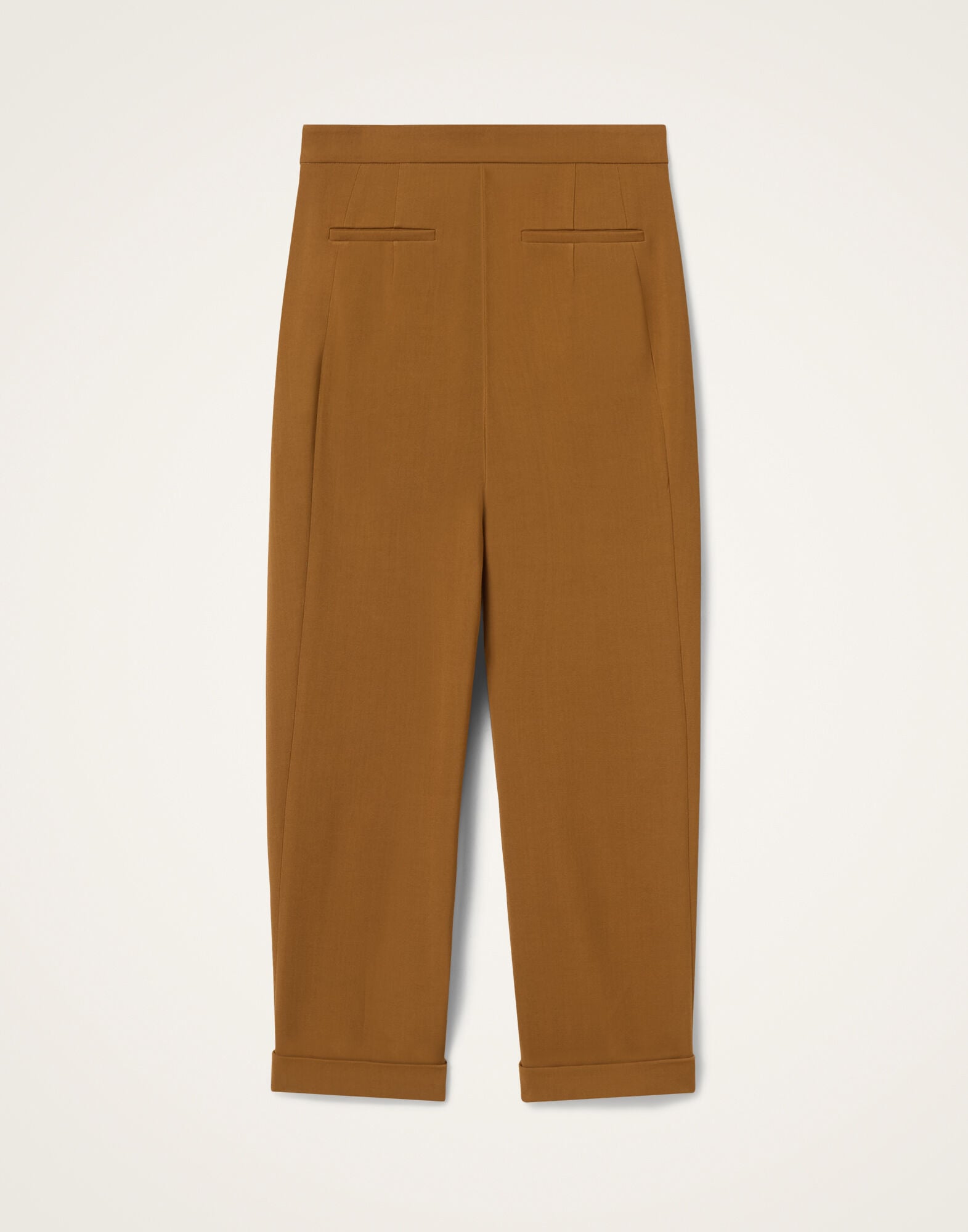 Pleated Pants La DoubleJ: Solid Tobacco Pleated Pants La DoubleJ: Solid Tobacco TRO0214VIS035