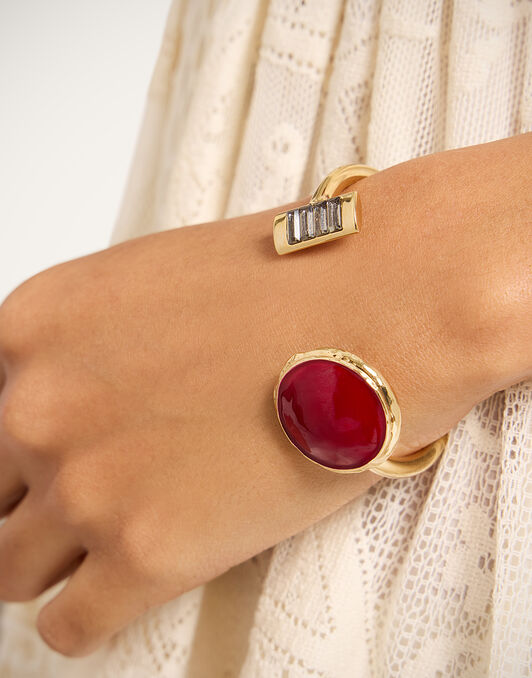 Shen Loop Bracelet La DoubleJ: 24K Gold Plate And Enamel Shen Loop Bracelet La DoubleJ: 24K Gold Plate And Enamel BAC0020BRA003