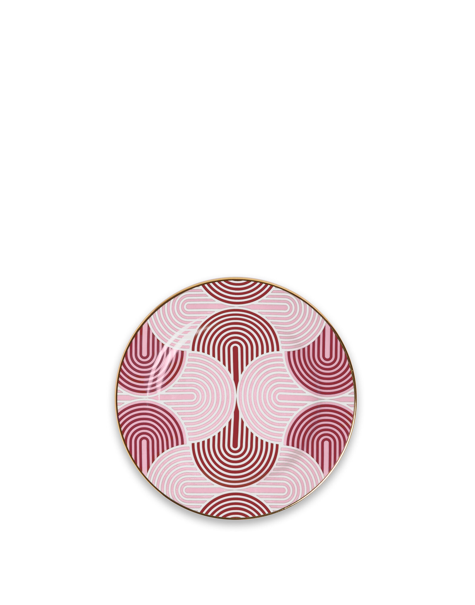 Dessert Plate Set of 2 La DoubleJ: Slinky Rosso Dessert Plate Set of 2 La DoubleJ: Slinky Rosso DIS0048CER001