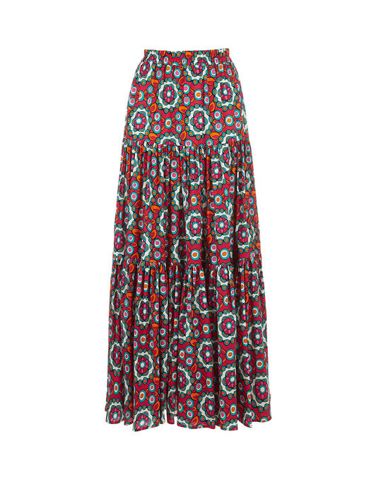 Big Skirt LaDoubleJ: Kaleidoscope Fuxia SKI0001COT020